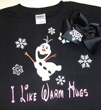 Olaf I Love Warm Hugs Shirt